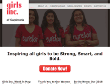 Tablet Screenshot of girlsinc-carp.org